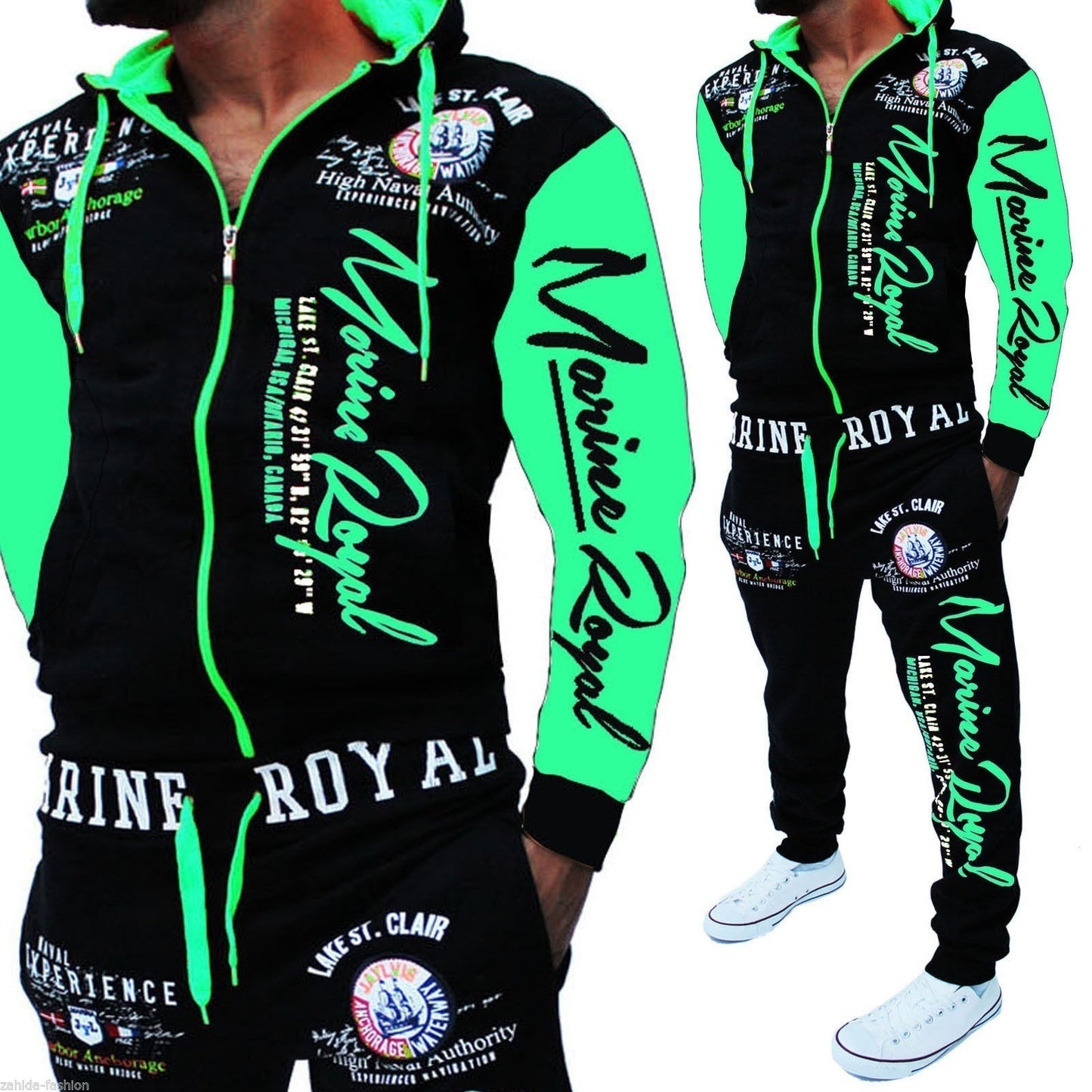 Men 2 piece Jogging Suits Set