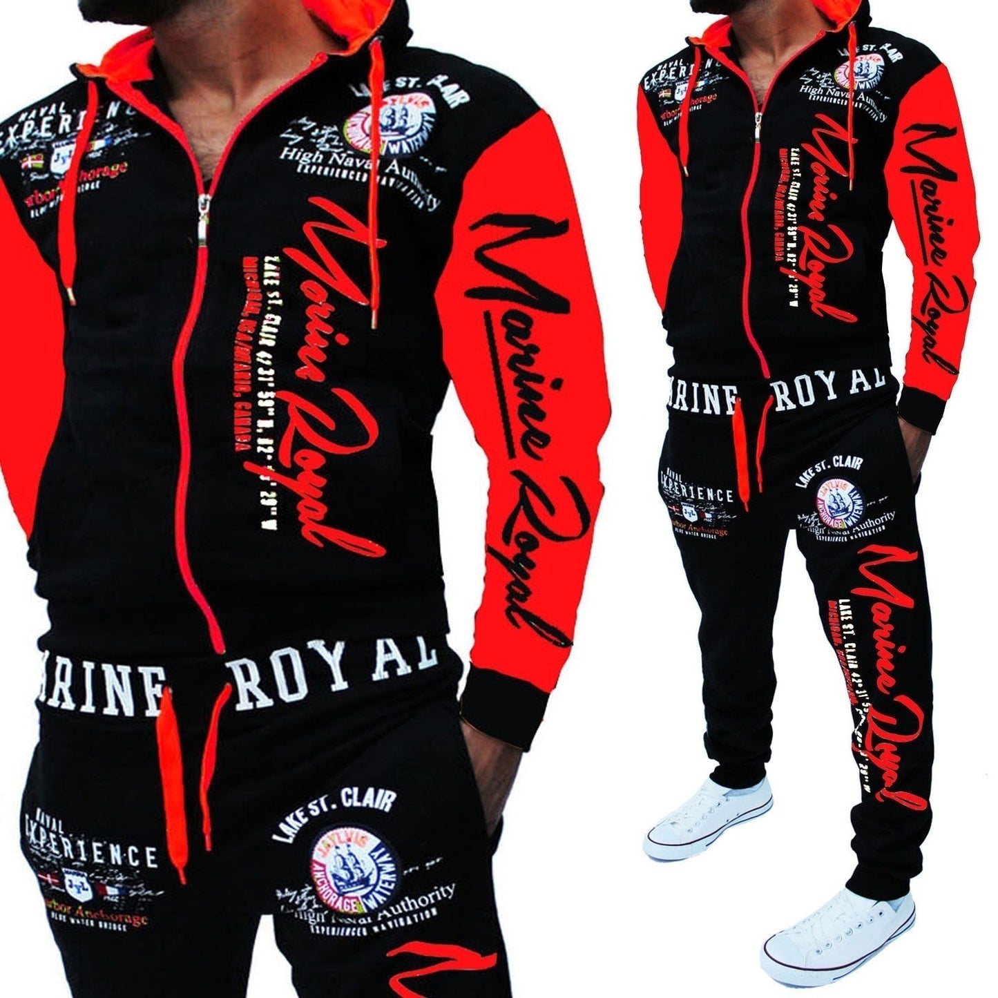 Men 2 piece Jogging Suits Set