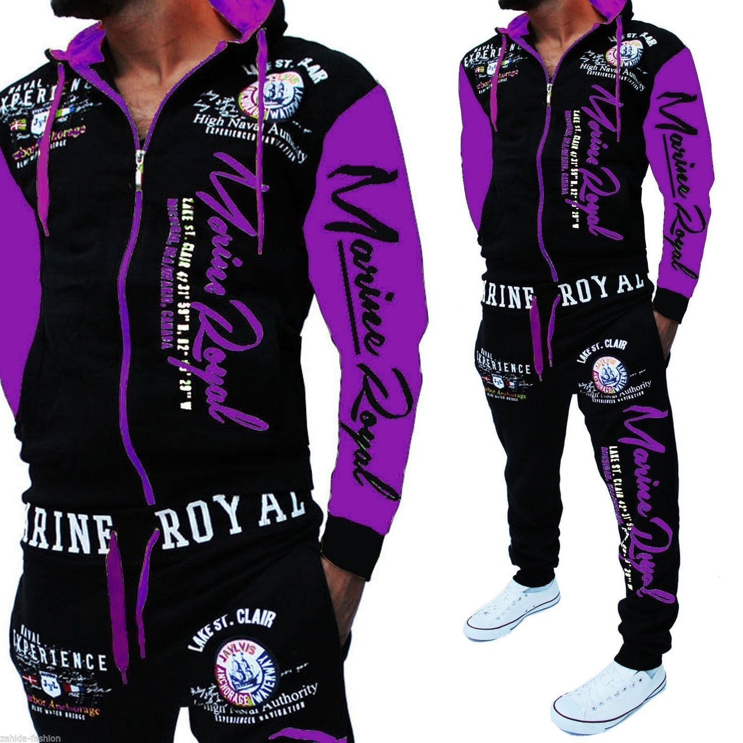 Men 2 piece Jogging Suits Set