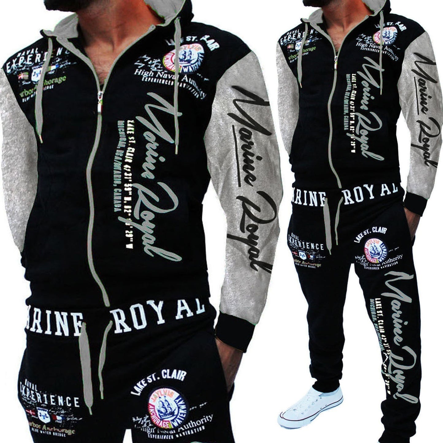 Men 2 piece Jogging Suits Set